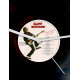 Close up view of Cliff Richard Rock and Roll Juvenile Vinyl Record Wall Clock