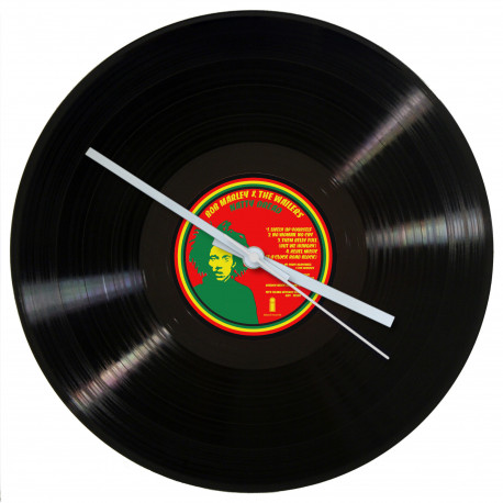 Bob Marley Record Clock Real Vinyl LP Natty Dread Unique Gift Reggae Fan