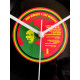 Bob Marley Record Clock up close view