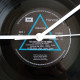 Pink Floyd Dark Side of the Moon Vinyl Record Wall Clock - Up Close View