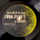 Pink Floyd Dark Side of the Moon Vinyl Record Wall Clock – Close up view