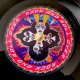 Kiss 12 inch Vinyl Record Wall Clock Up Close View