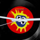 Primal Scream Screamadelia Vinyl Record Wall Clock – Up Close View