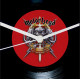 Motorhead 12 inch Vinyl Record Clock Up Close View