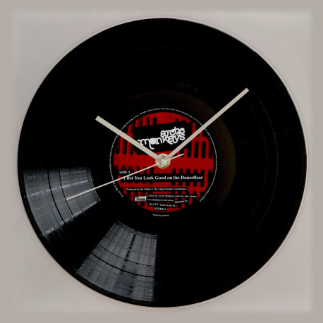 Arctic Monkeys Vinyl Record Clock I Bet That You Look Good On The Dancefloor