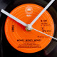 Abba 7 Inch Record Clock Money, Money, Money Vinyl Record Clock