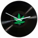Dr Dre Cannabis Leaf 12 Inch Record Clock Hip Hop Rap Music Memorabilia