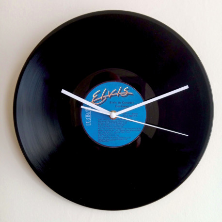 Elvis Presley Vinyl Record Wall Clock – Timeless Rock ‘n’ Roll Memorabilia