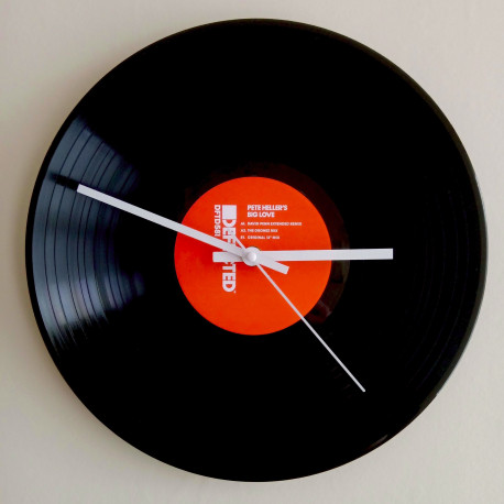 Pete Heller Big Love Vinyl Record Wall Clock – House Music Memorabilia