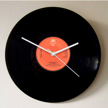 Ram Jam Black Betty Vinyl Record Wall Clock – Rock Music Memorabilia