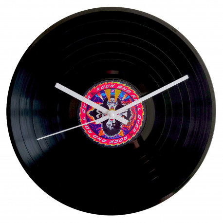 Kiss 12 inch Vinyl Record Wall Clock – Gift for Rock Music Fans