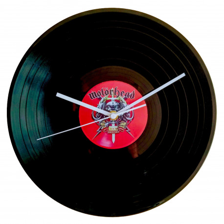 Motorhead 12 inch Vinyl Record Clock Unique Gift For Heavy Metal Fan