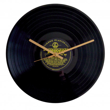 The Beatles Please Please Me Vinyl Record Wall Clock – 60s Music Memorabilia