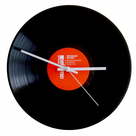 Pete Heller Big Love Vinyl Record Wall Clock – House Music Memorabilia