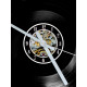 Mechanical Gears Vinyl Record Wall Clock – Steampunk-Inspired Timepiece