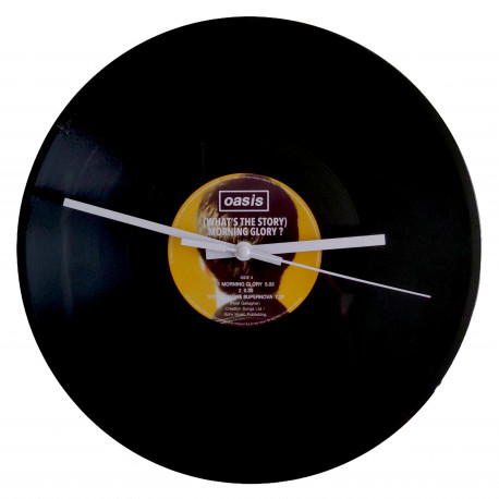 Oasis Champagne Supernova Vinyl Record Wall Clock 