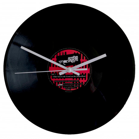 Arctic Monkeys Vinyl Record Clock I Bet That You Look Good On The Dancefloor