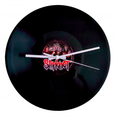 Slipknot 12 inch vinyl record wall clock - Great gift for heavy metal lover