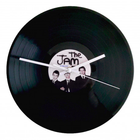 In the City Vinyl Record Wall Clock – Mod Revival Edition