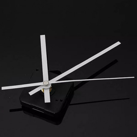 White Straight Hands Quartz Clock Mechanism Repair Or Make Your Own Clocks