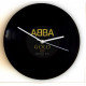 Abba Gold album image on personalised record clock