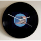 Dire Straits album cover on customized record clock
